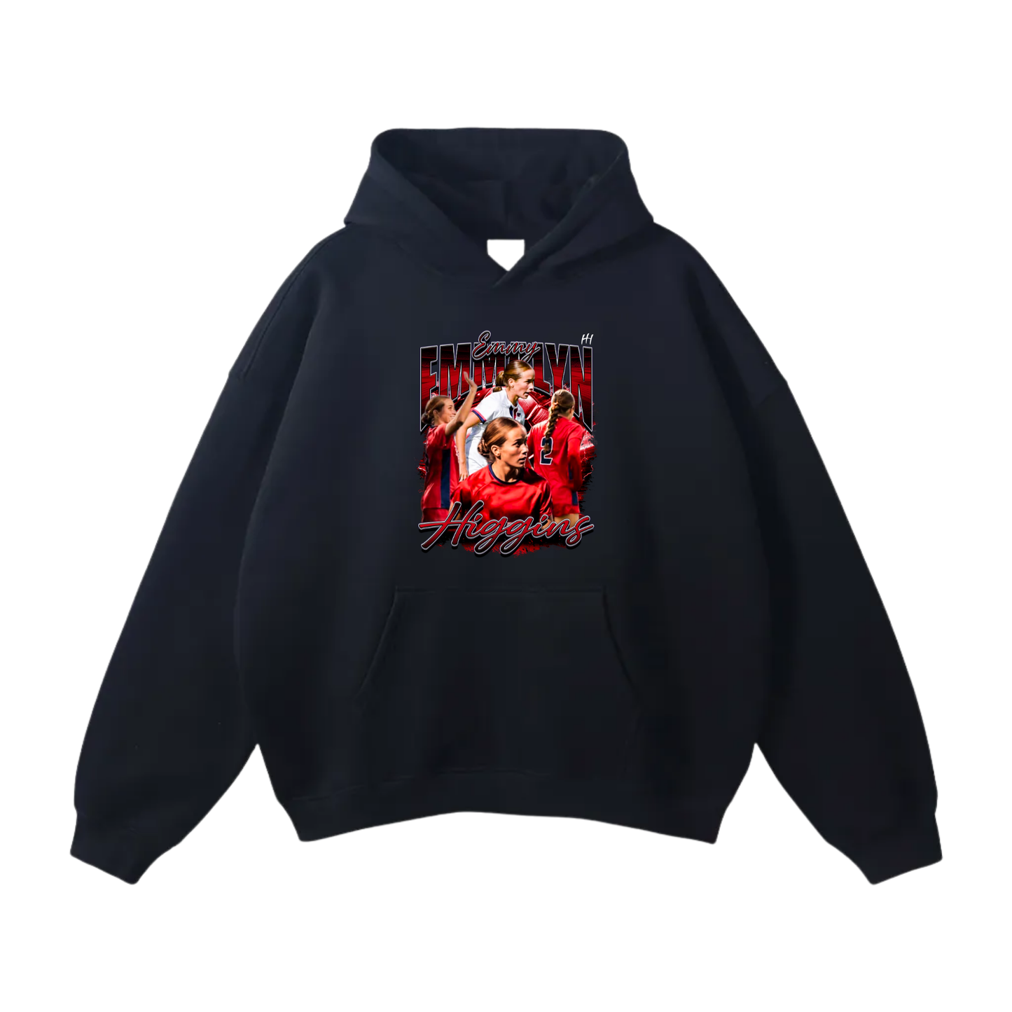 Emmalyn Higgins Oversize Fleeced Hoodie