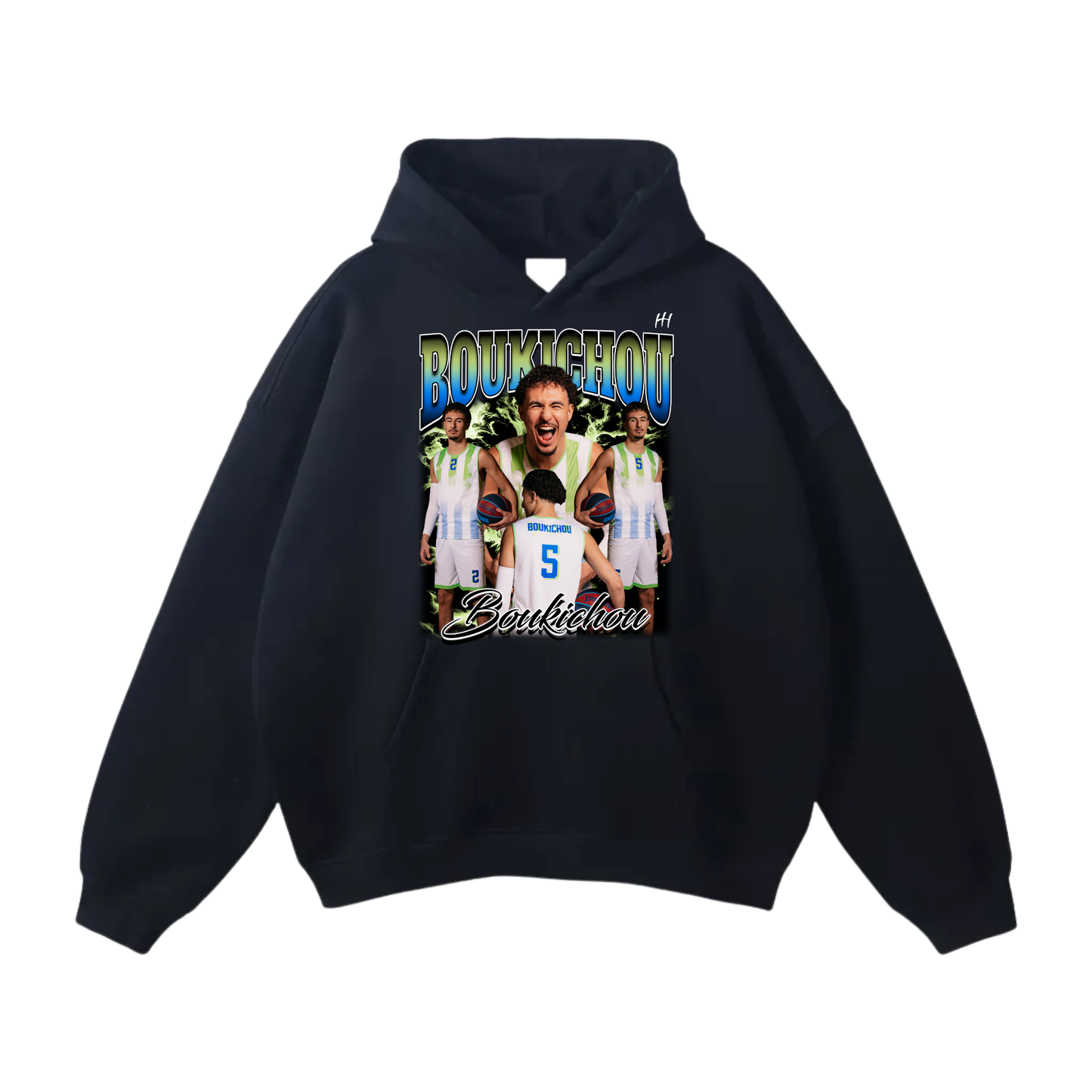 Boukichou Oversize Fleeced Hoodie