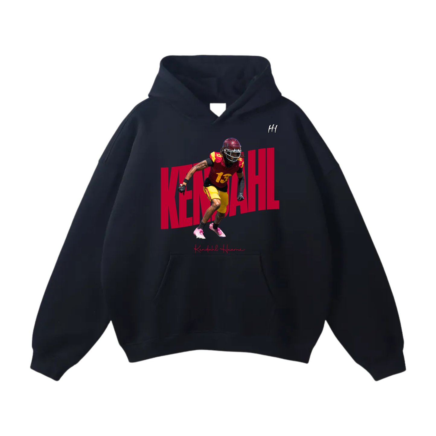 Kendahl Hearne Oversize Fleeced Hoodie