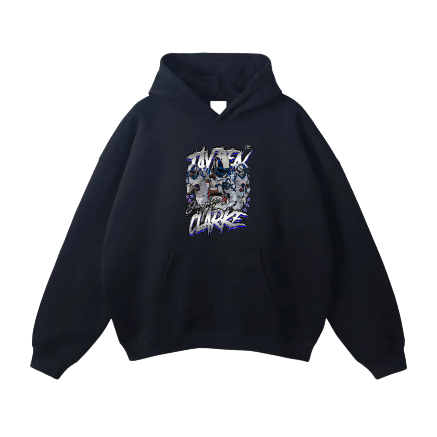 Jayden Clarke Oversize Fleeced Hoodie