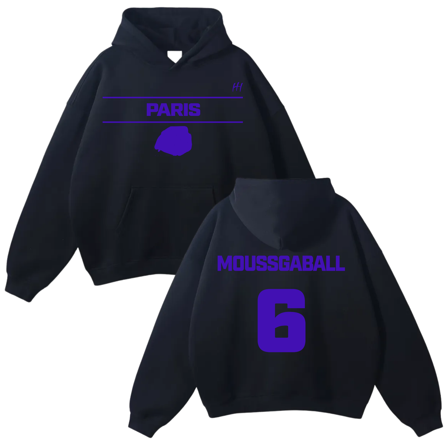 Moussga Ball Oversize Fleeced Hoodie
