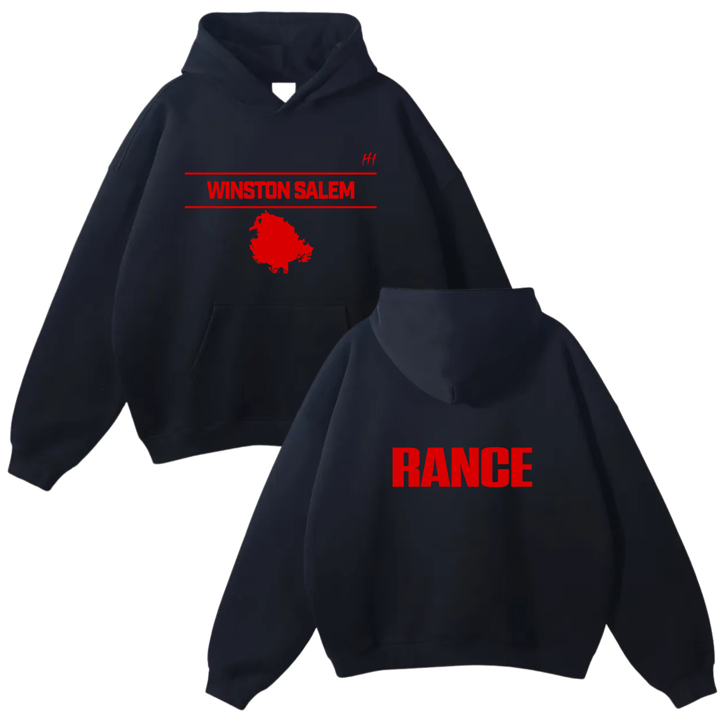 Rance Springs Oversize Fleeced Hoodie