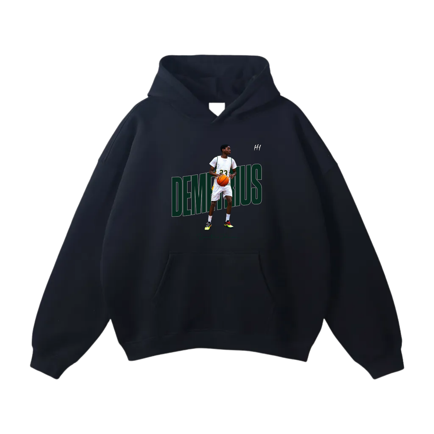 Demetrius Johnson Oversize Fleeced Hoodie