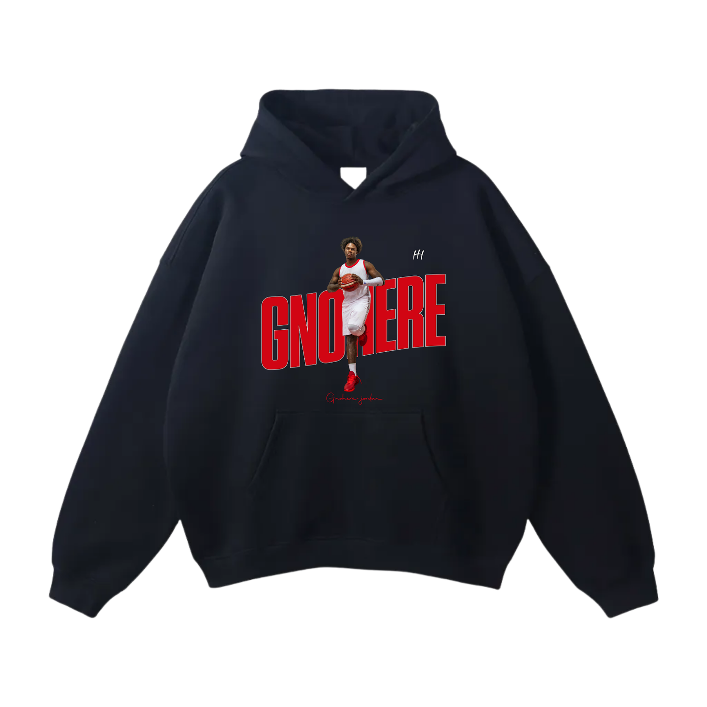 Gnohere Jordan Oversize Fleeced Hoodie