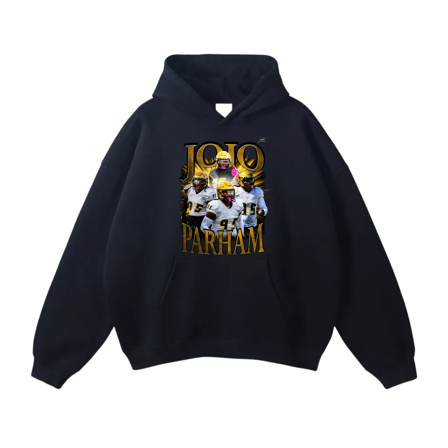 Jojo Parham Oversize Fleeced Hoodie