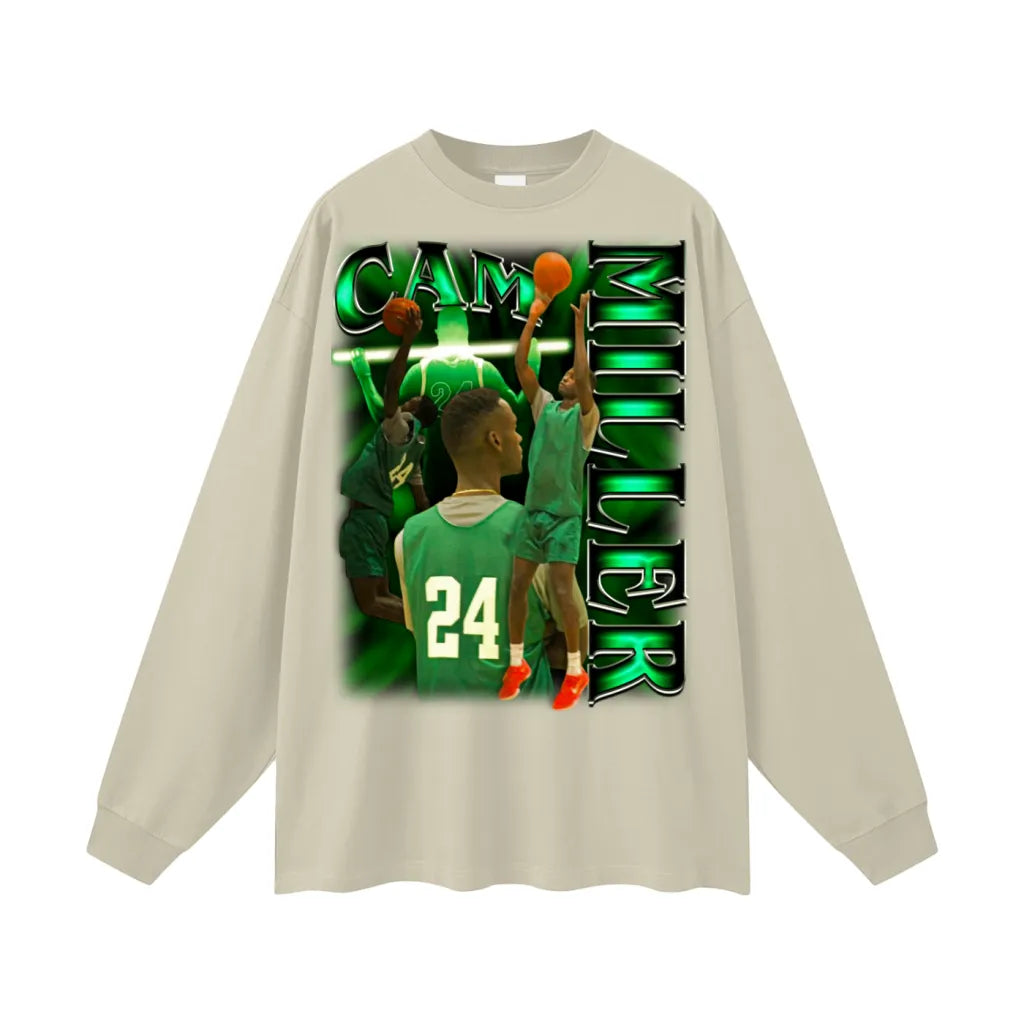 Cam Miller Oversized Long Sleeve Tee