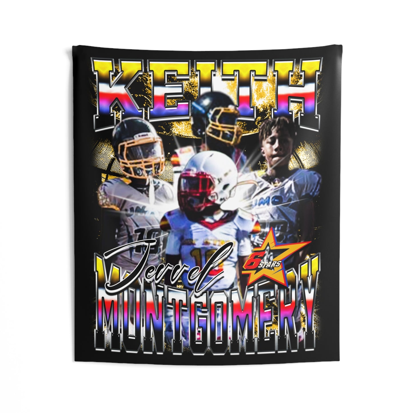 Keith Jerrel Montgomery Tapestry 50” x 60”