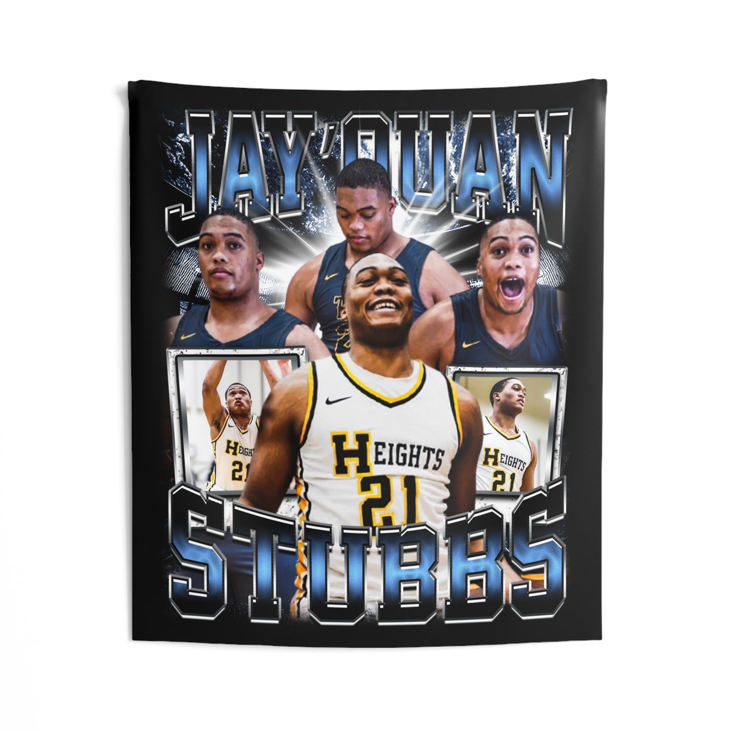 Jay'quan Stubbs Tapestry 50” x 60”