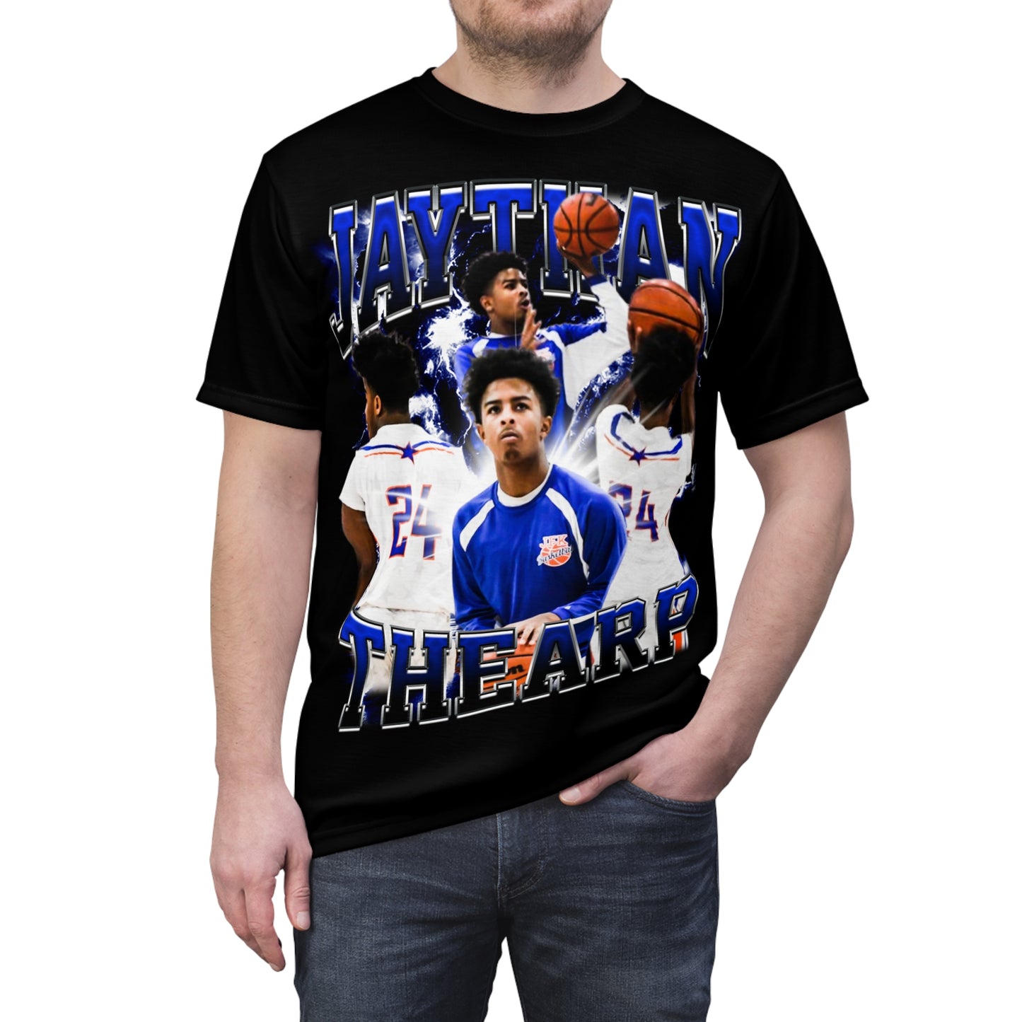 Jaythan Thearp Vintage Full Print Tee