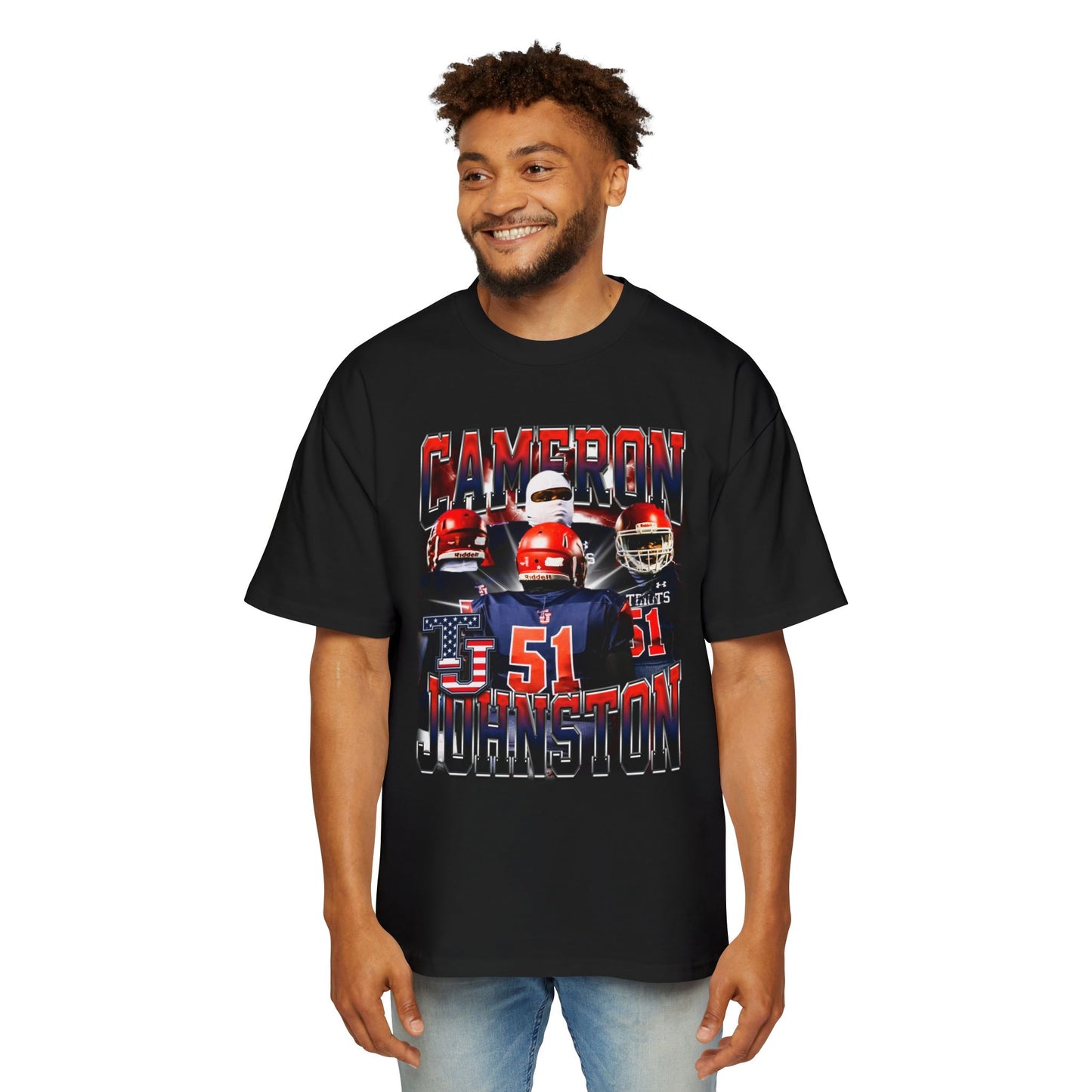 Cameron Johnston Oversized Retro Tee