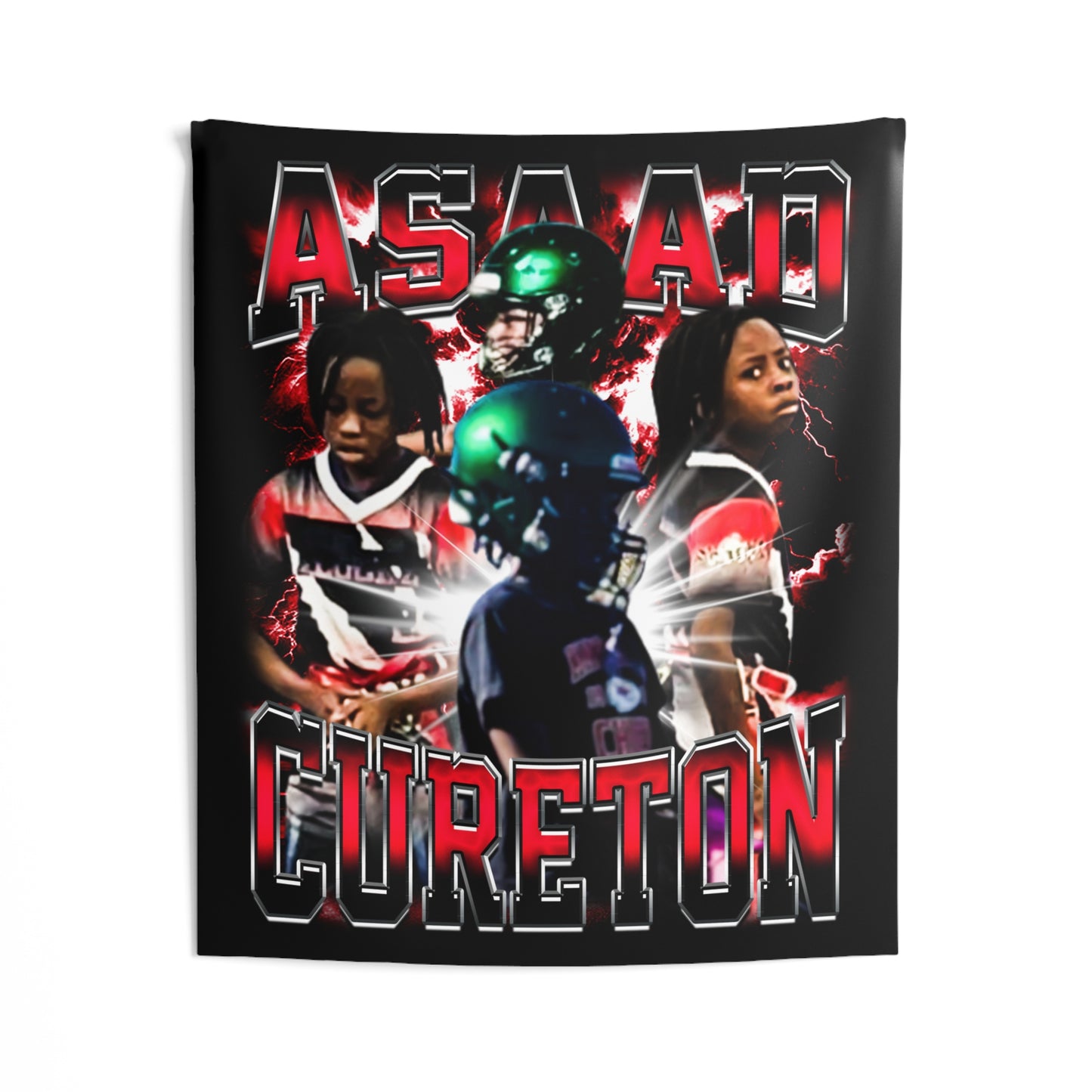 Asaad Cureton Tapestry 50” x 60”