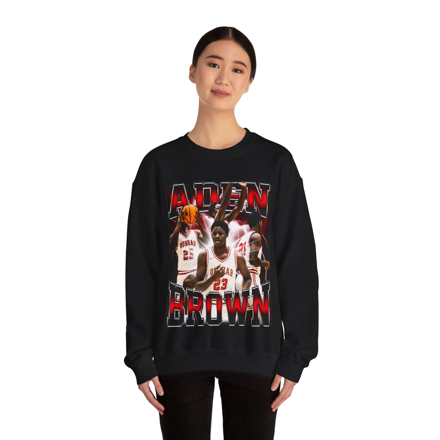Aden Brown Crewneck Sweatshirt