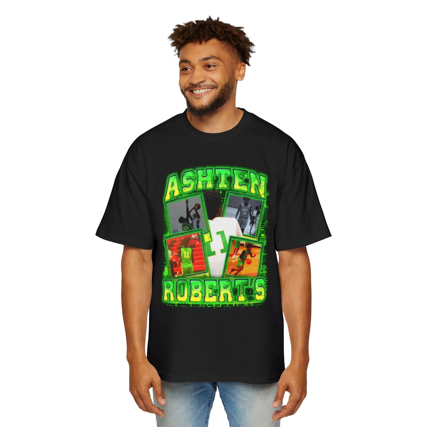 Ashten Robert's Oversized Retro Tee
