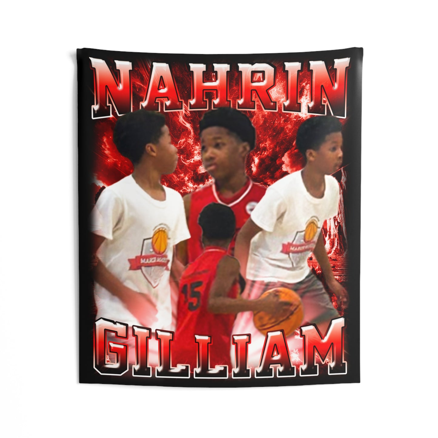 Nahrin Gilliam Tapestry 50” x 60”