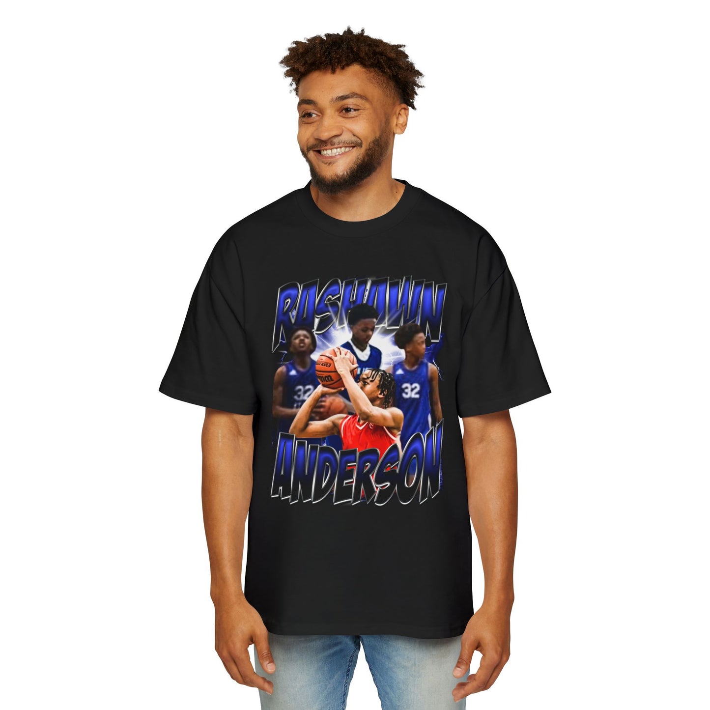Rashawn Anderson Oversized Retro Tee