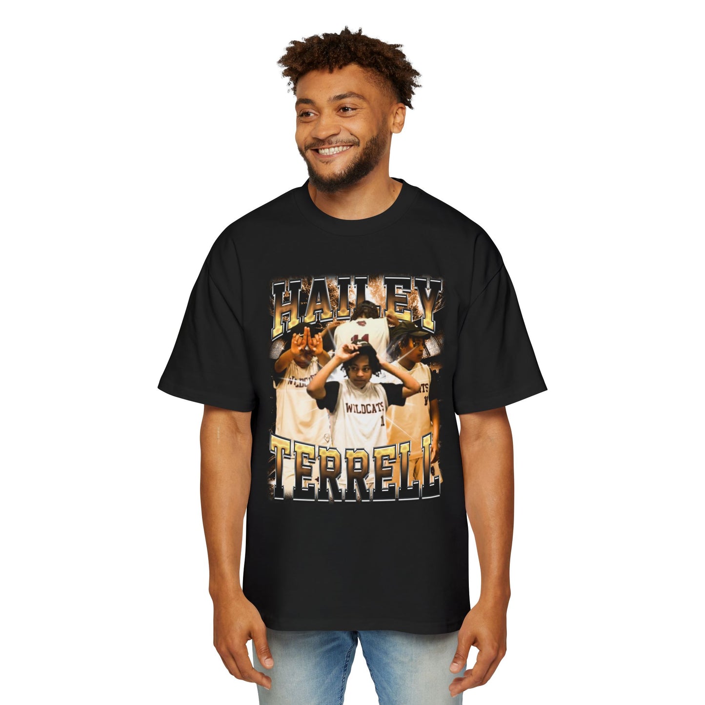 Hailey Terrell Oversized Retro Tee