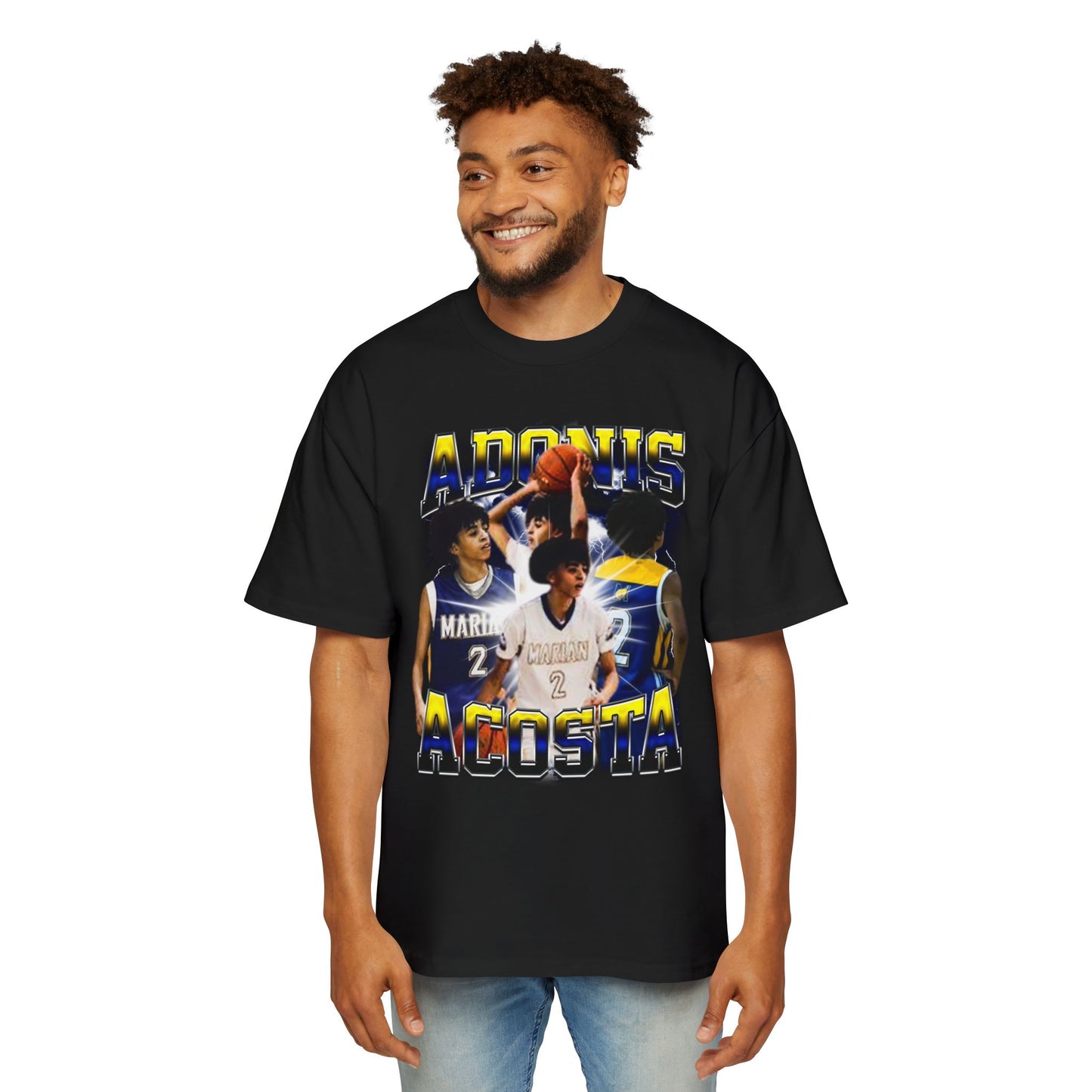 Adonis Acosta Oversized Retro Tee