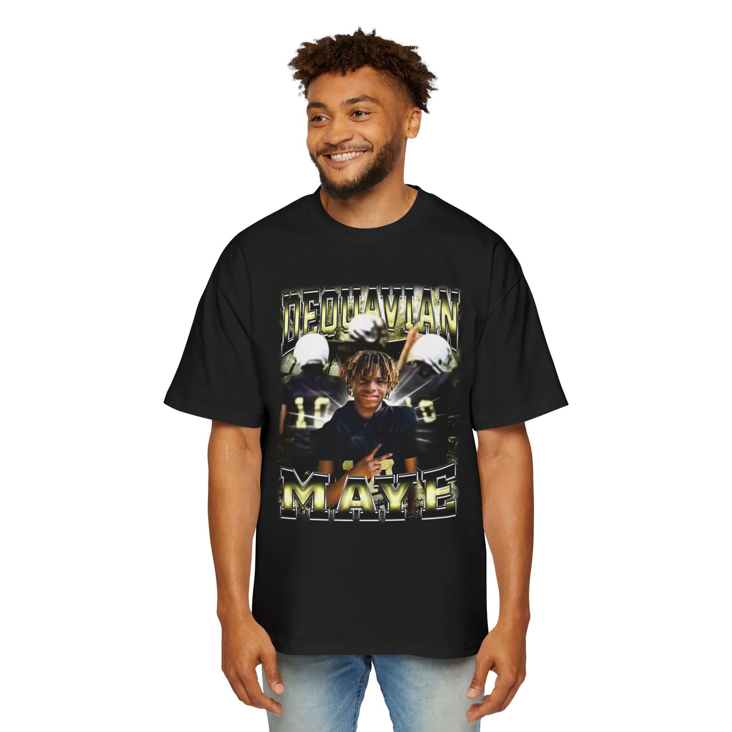 Dequavian Maye Oversized Retro Tee