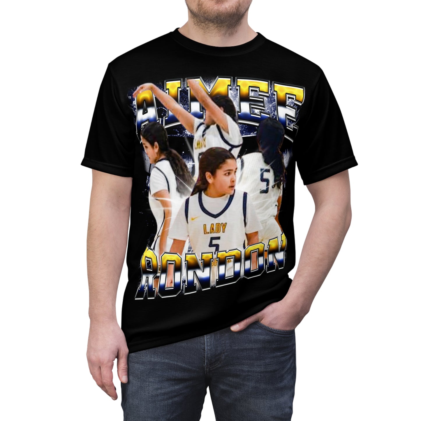 Aimee Rondon Vintage Full Print Tee