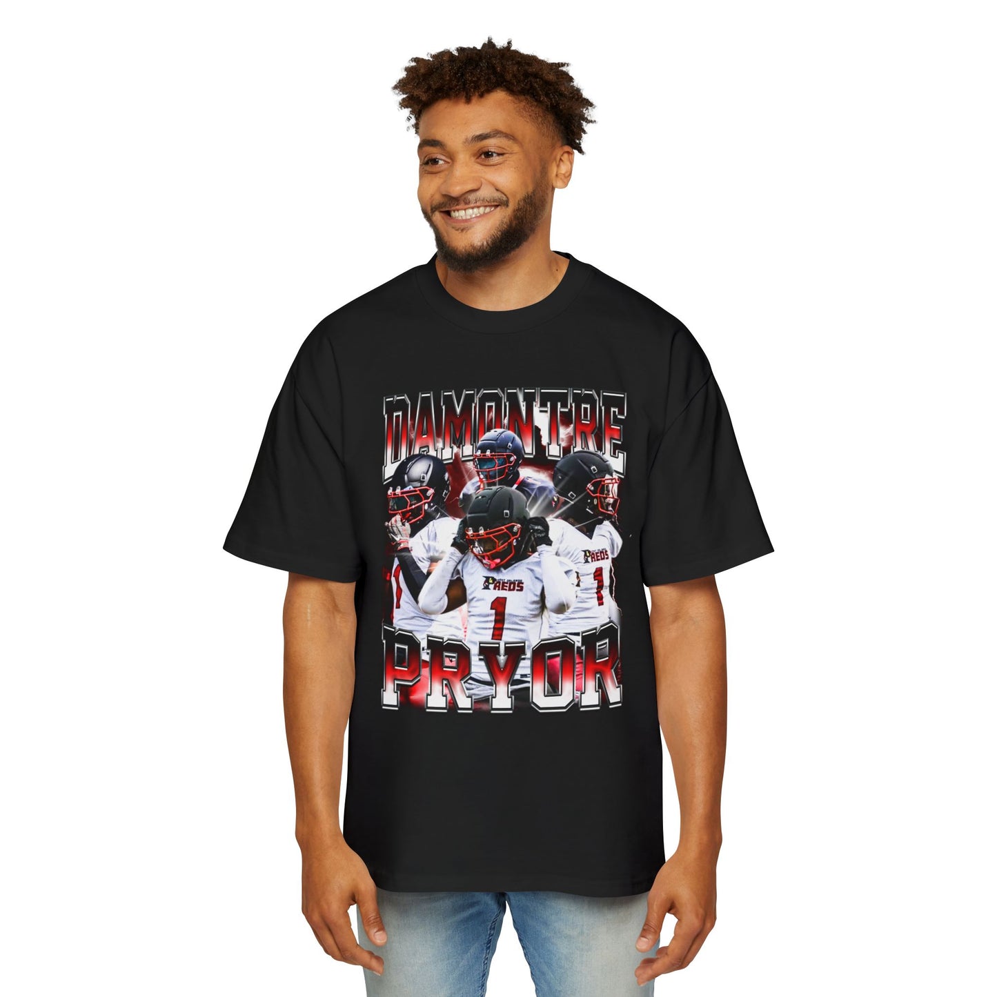 Damontre Pryor Oversized Retro Tee