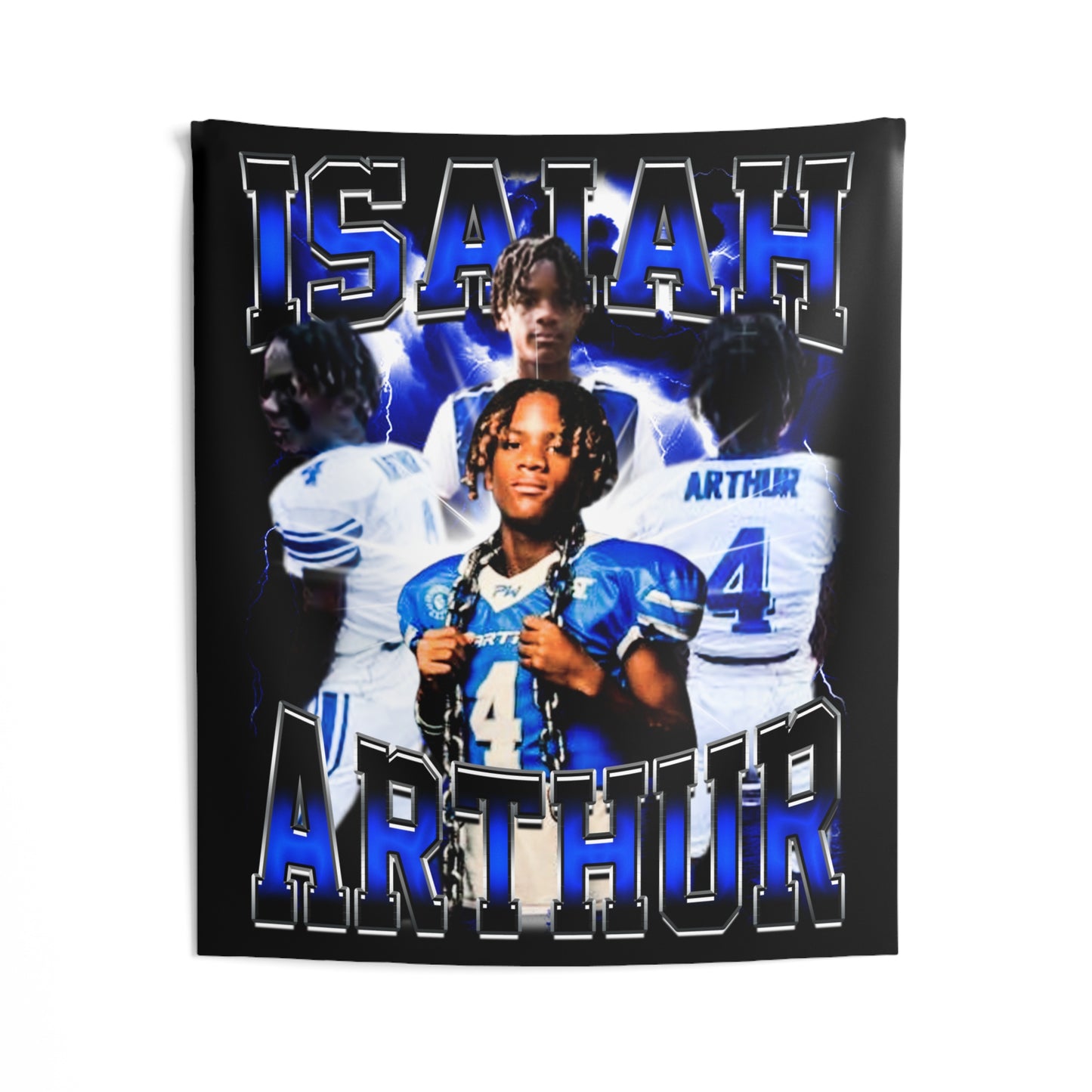 Isaiah Arthur Tapestry 50” x 60”