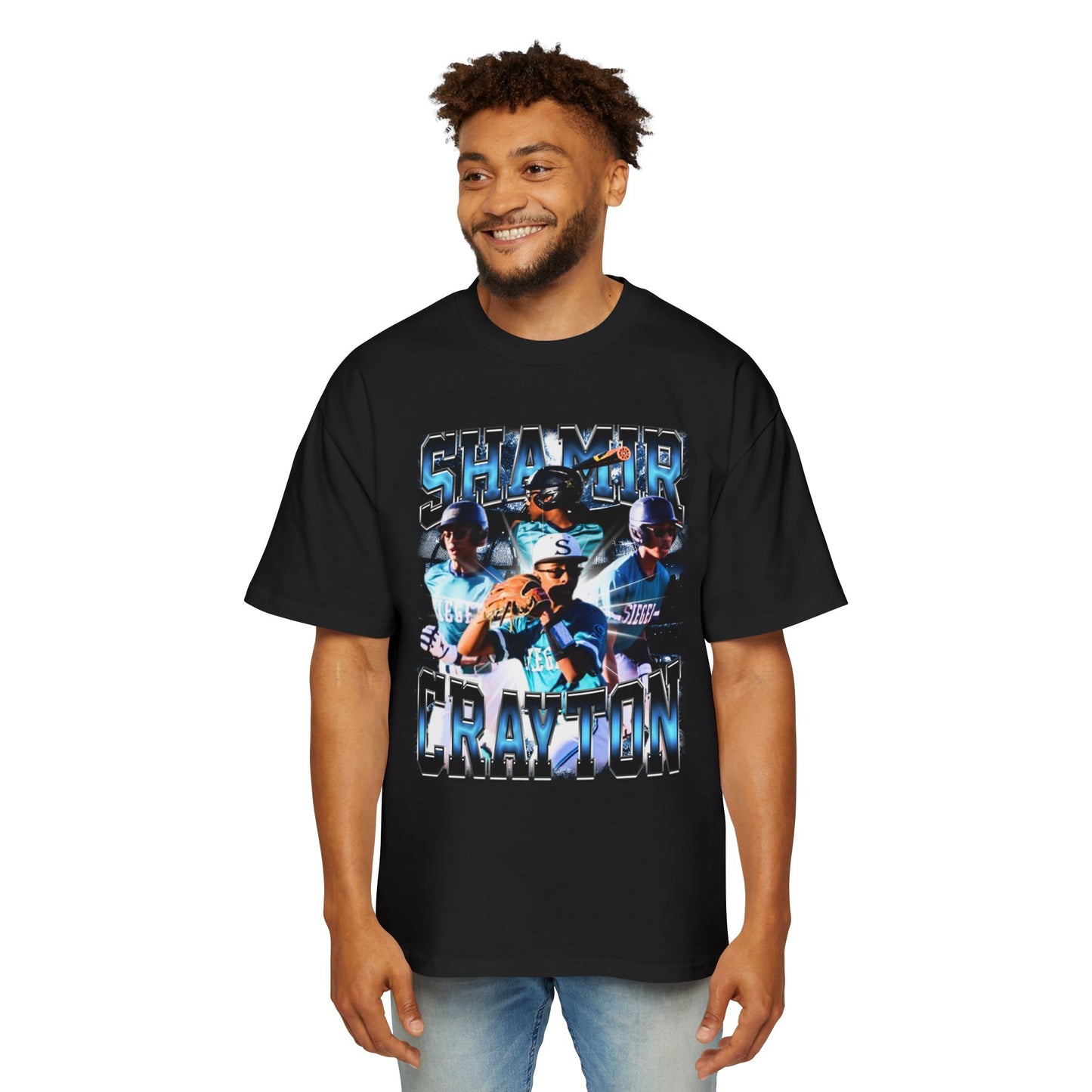 Shamir Crayton Oversized Retro Tee