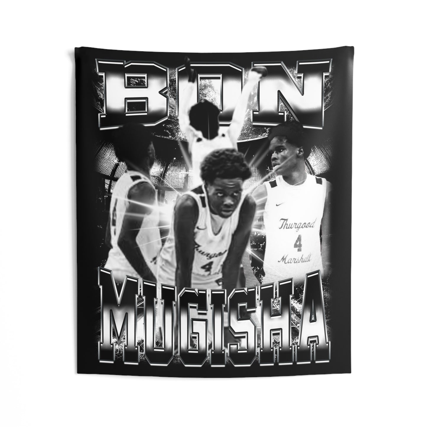 Bon Mugisha Tapestry 50” x 60”