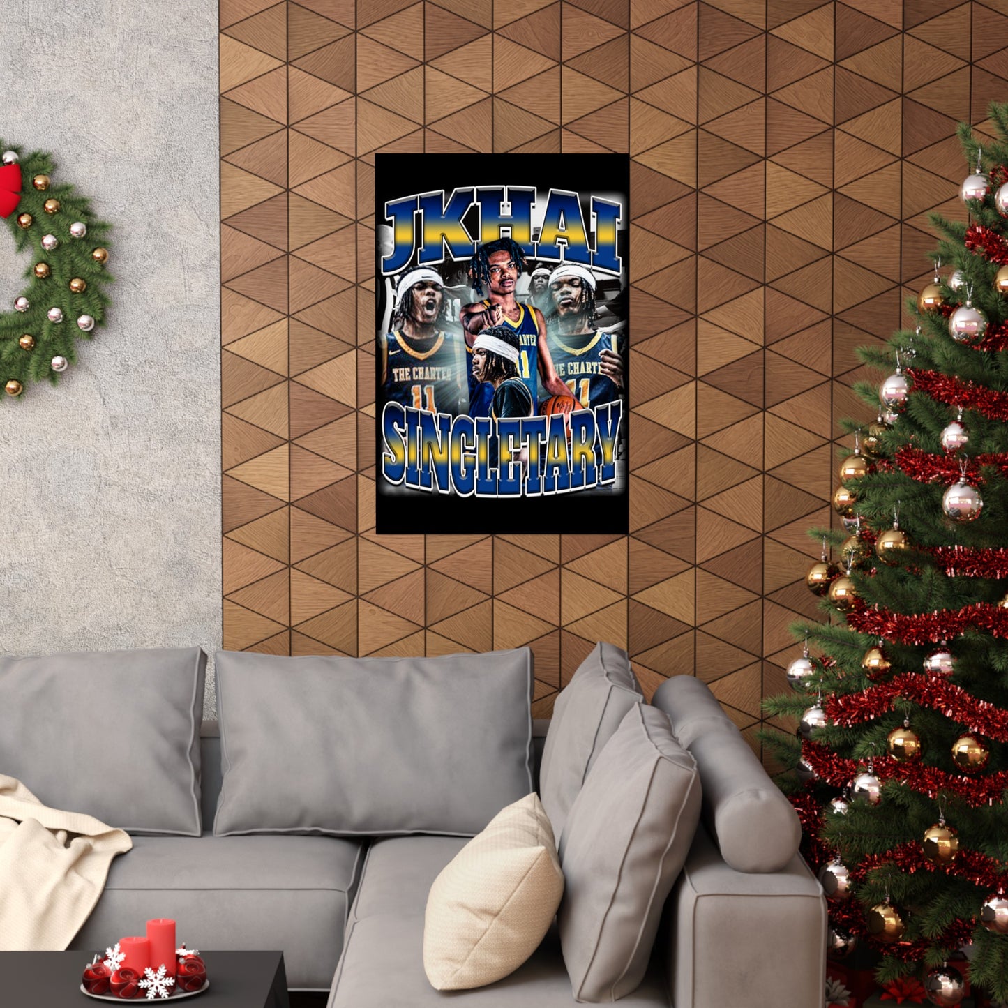 Jkhai Singletary Poster 24" x 36"