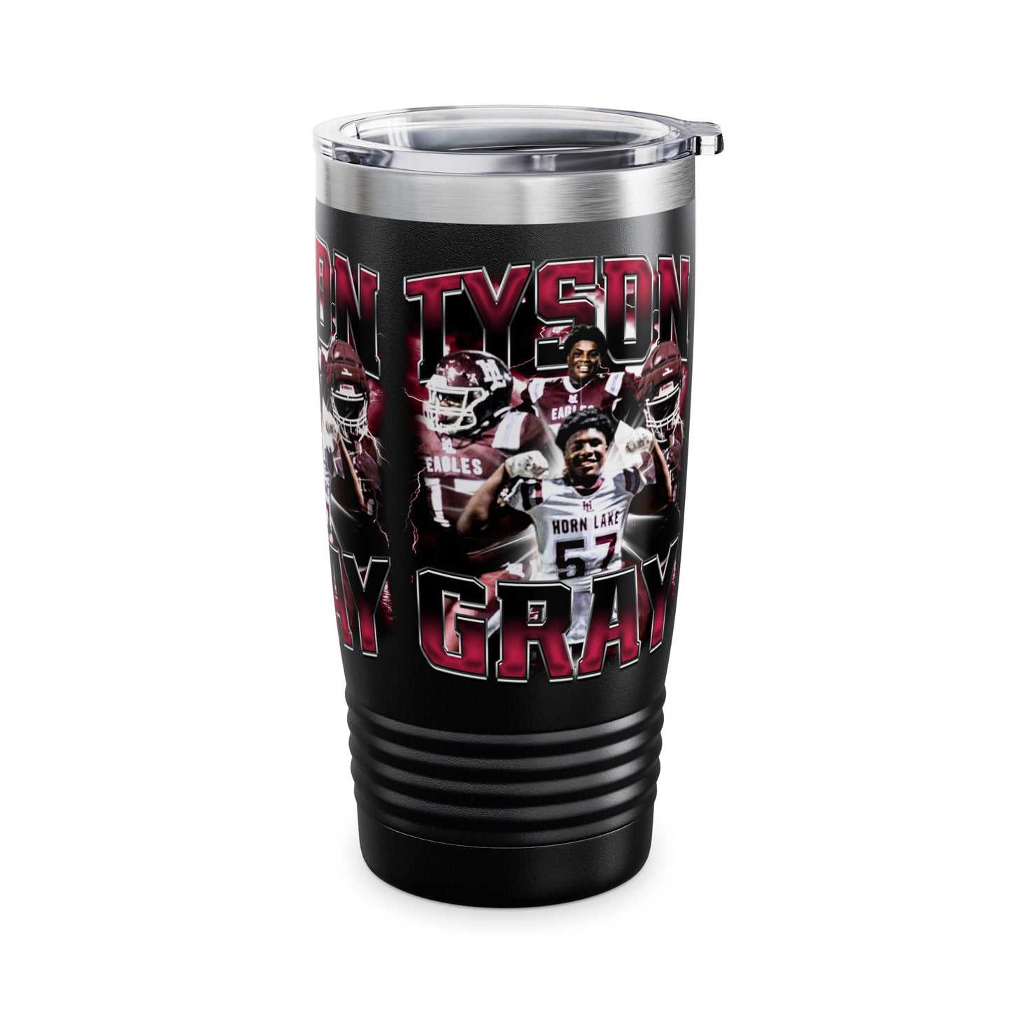 Tyson Gray Stainless Steal Tumbler