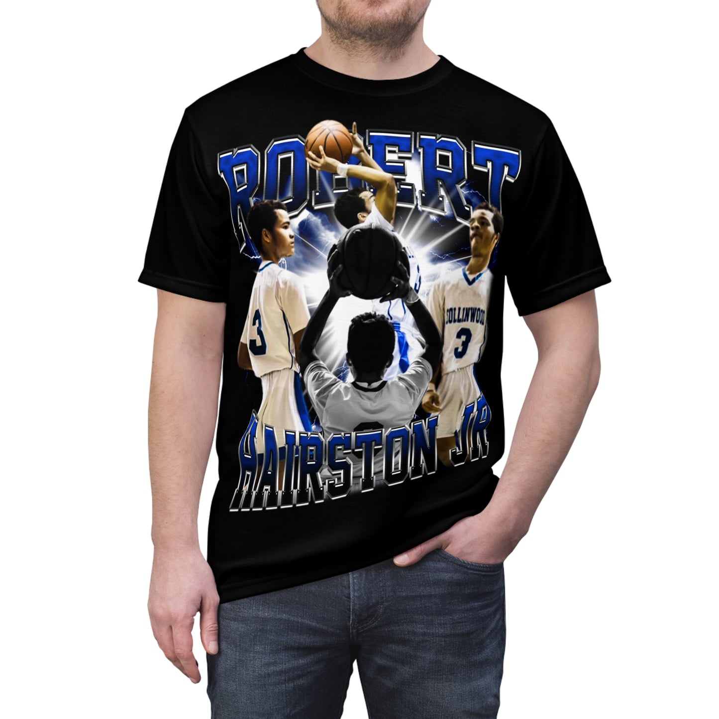 Robert Hairston Jr Vintage Full Print Tee