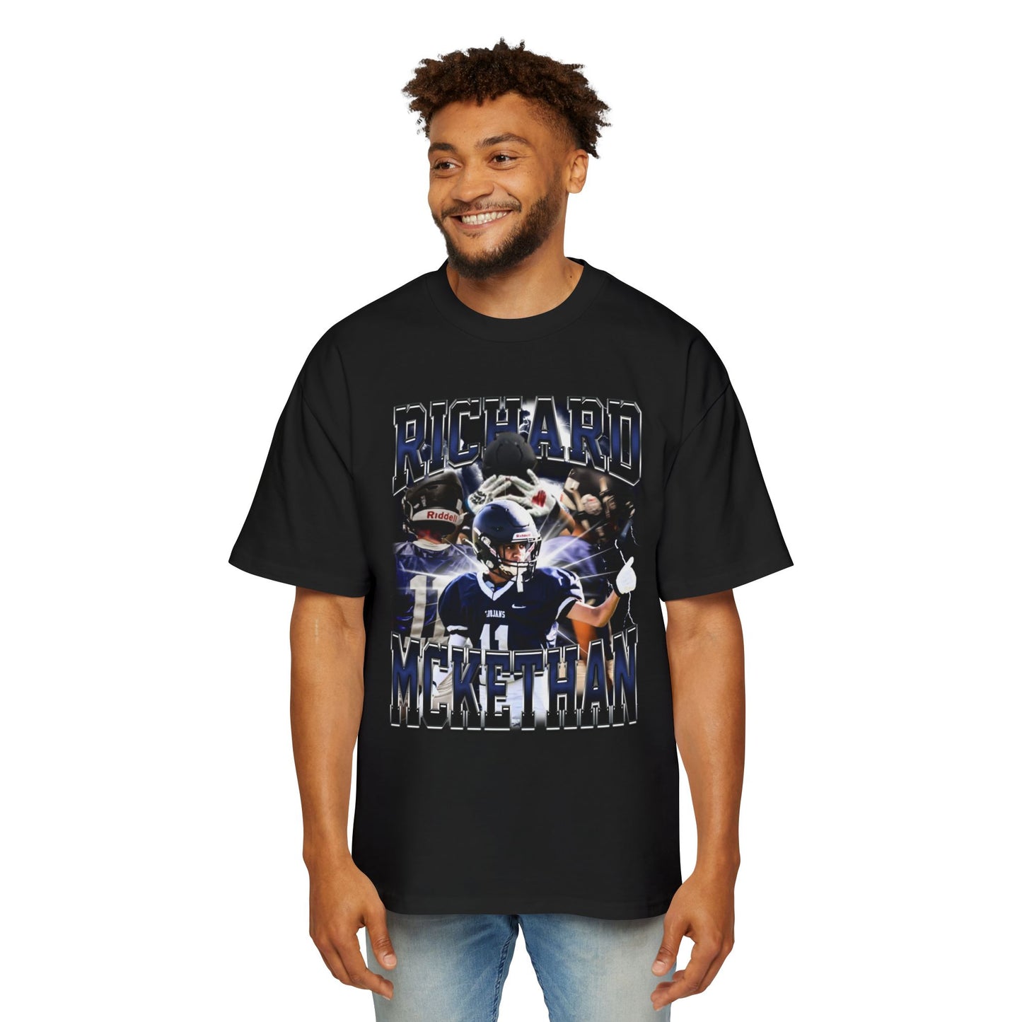 Richard Mckethan Oversized Retro Tee