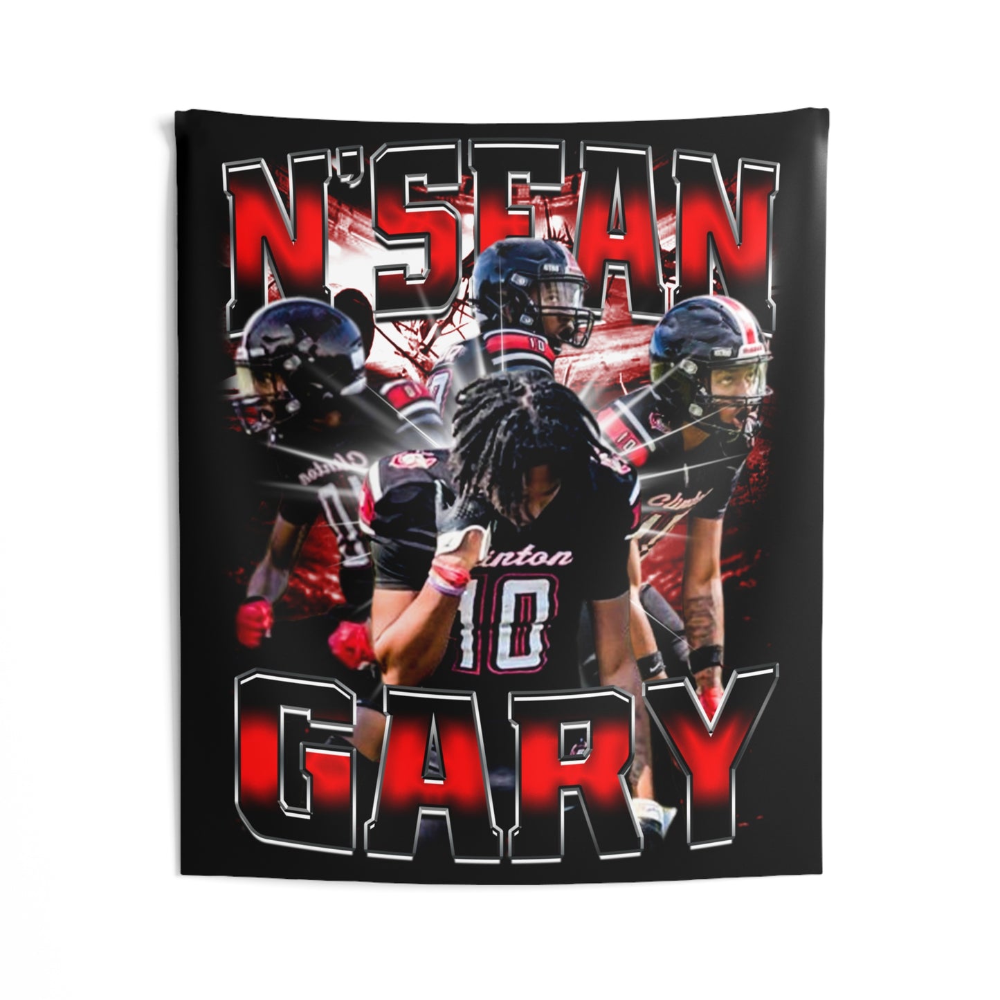 N'sean Gary Tapestry 50” x 60”