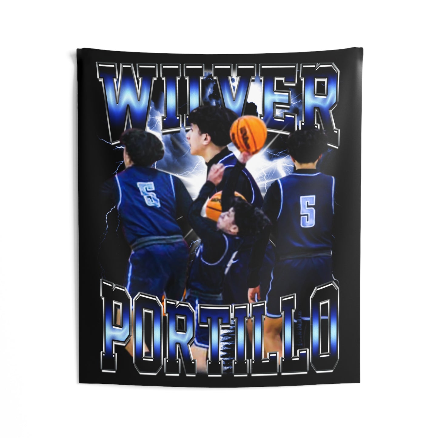 Wilver Portillo Tapestry 50” x 60”