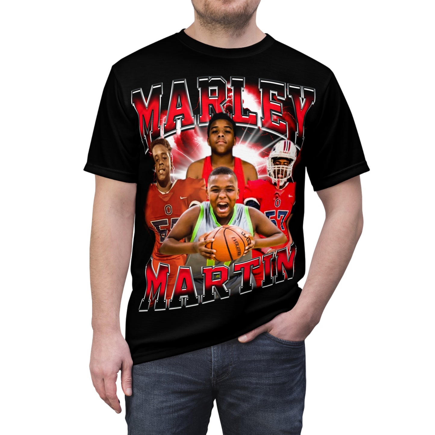 Marley Martin Vintage Full Print Tee