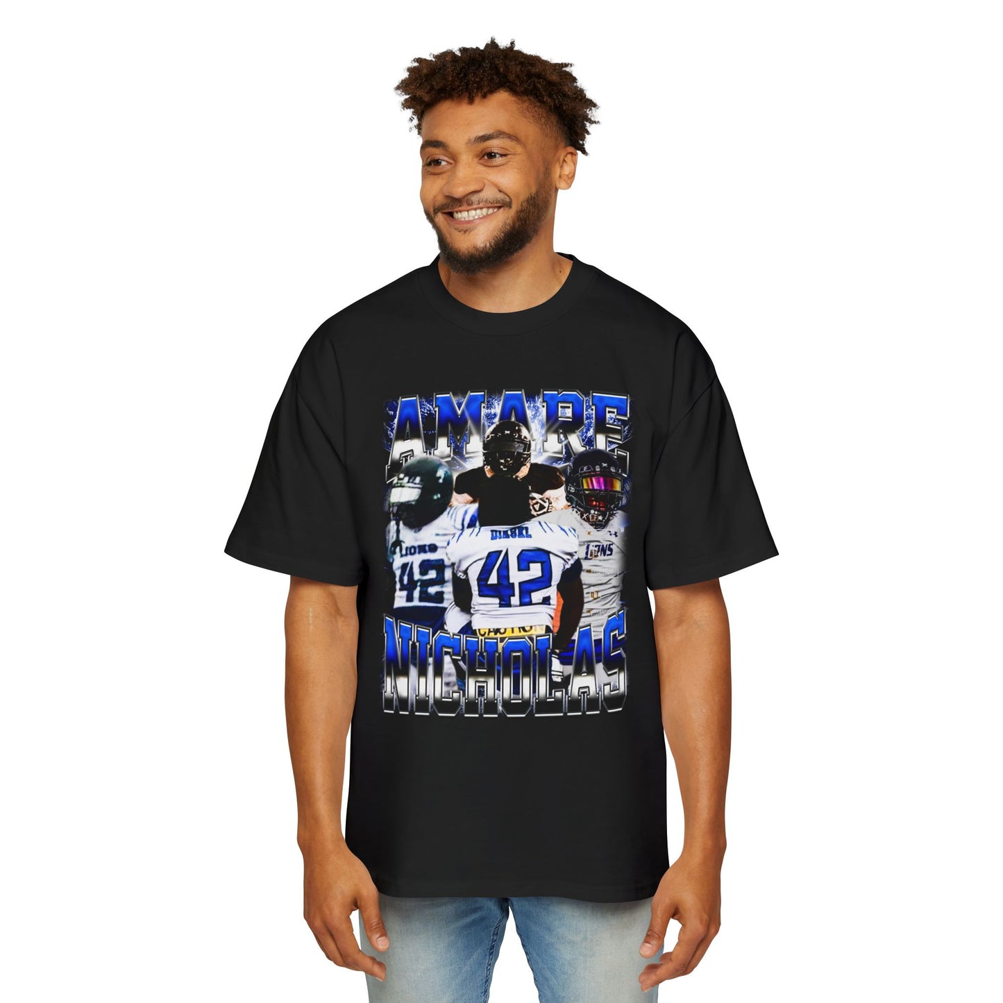 Amare Nicholas Oversized Retro Tee