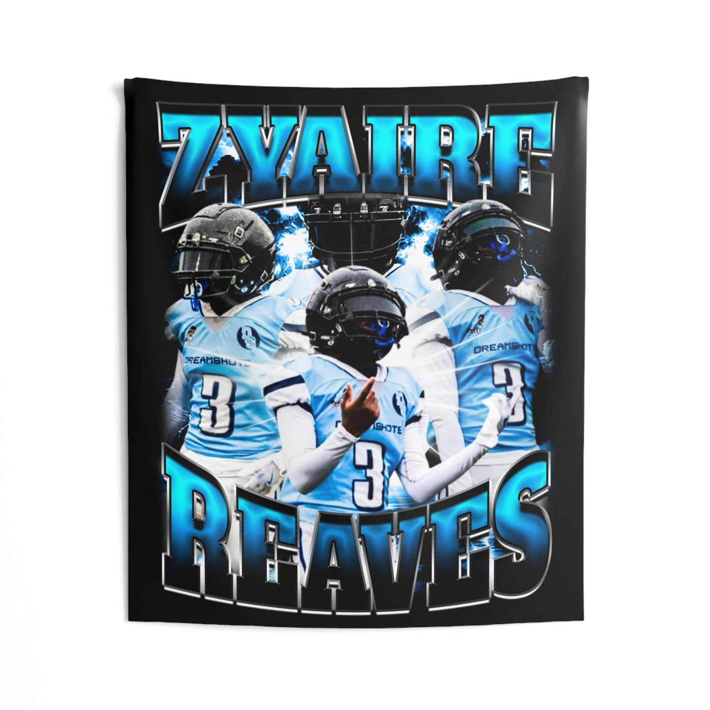 Zyaire Reaves Tapestry 50” x 60”