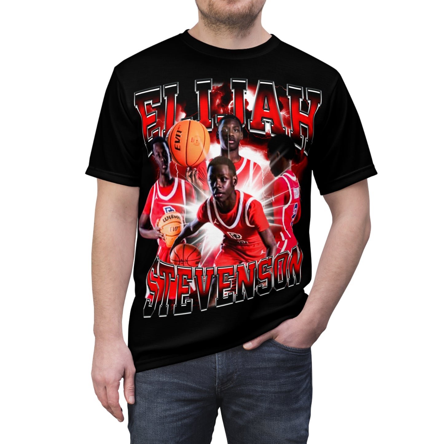 Elijah Stevenson Vintage Full Print Tee