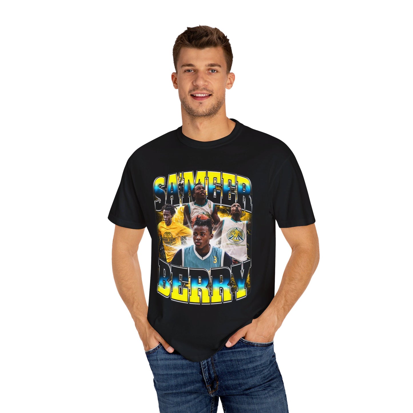 Sa'meer Berry Heavy Cotton Tee