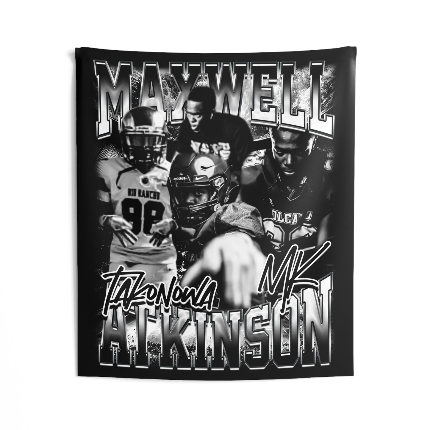Maxwell Takonowa Atkinson Tapestry 50” x 60”