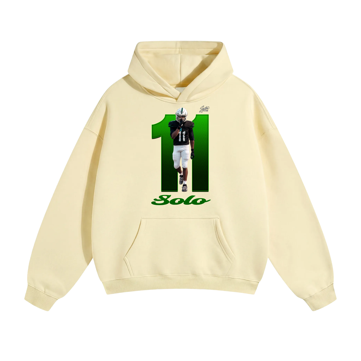 Solomon Elam Oversize Fleeced Hoodie