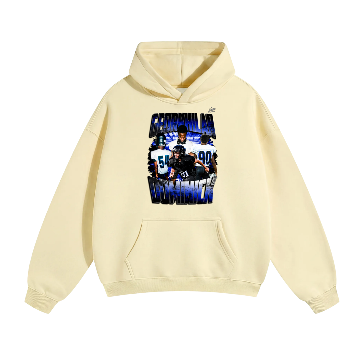Georkhilan Dominick Oversize Fleeced Hoodie