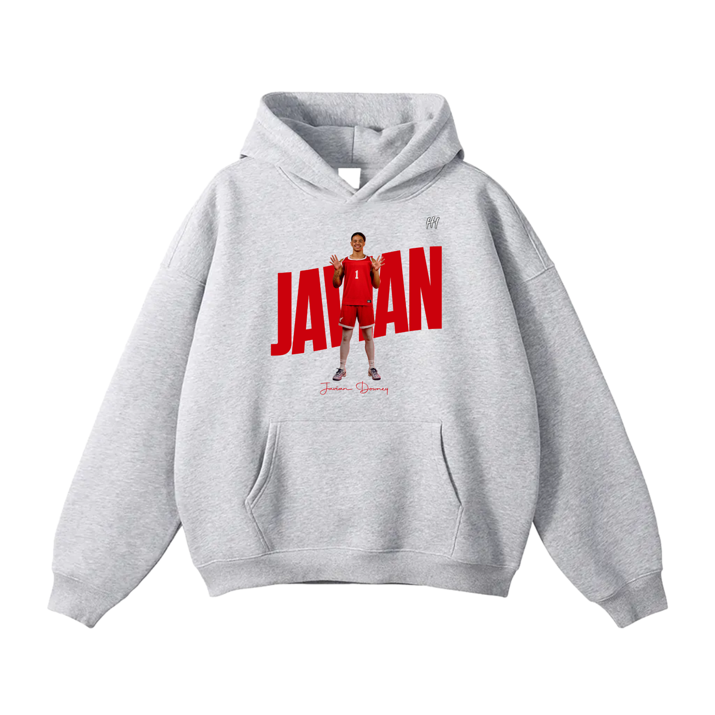 Javian Downey Oversize Fleeced Hoodie