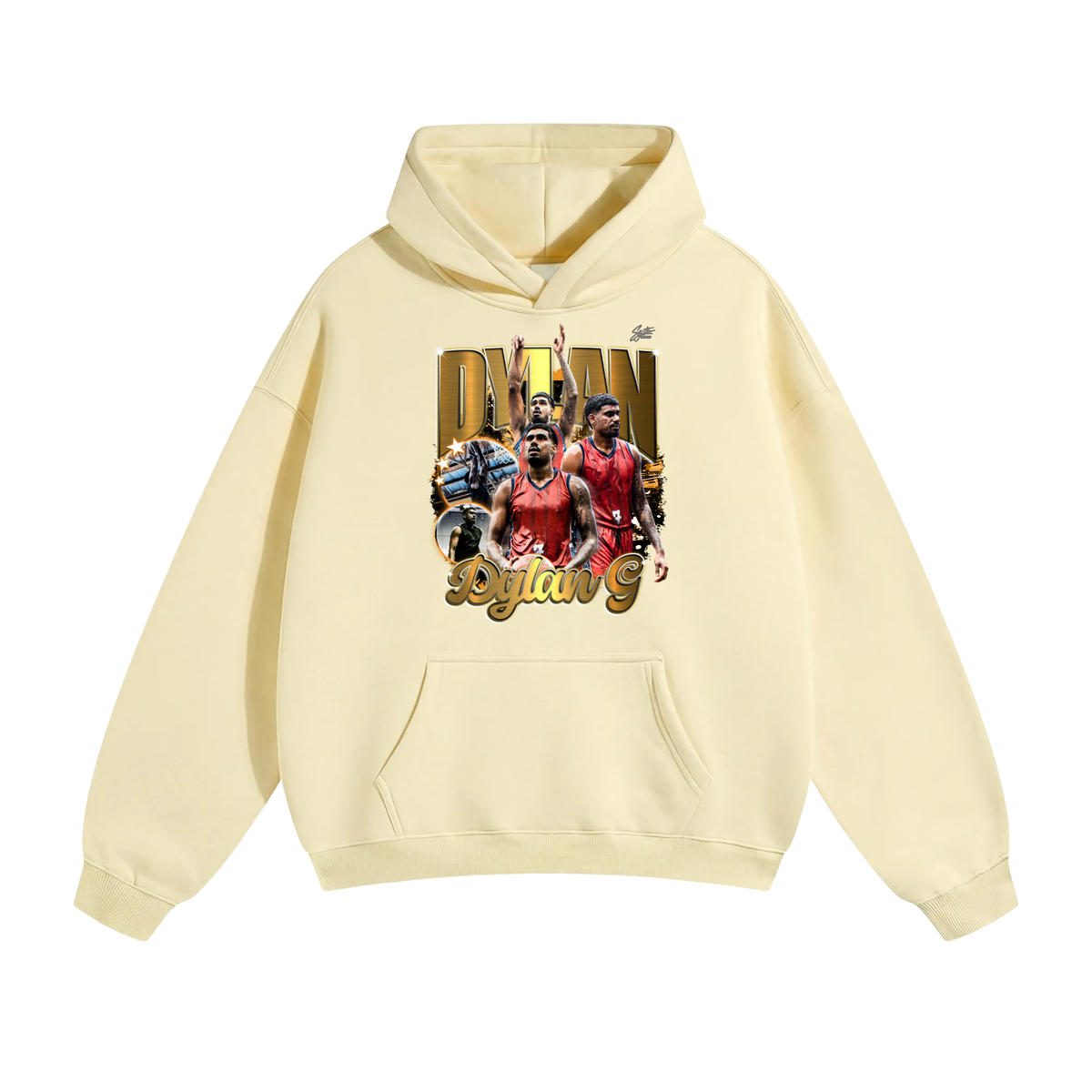 Dylan G Oversize Fleeced Hoodie