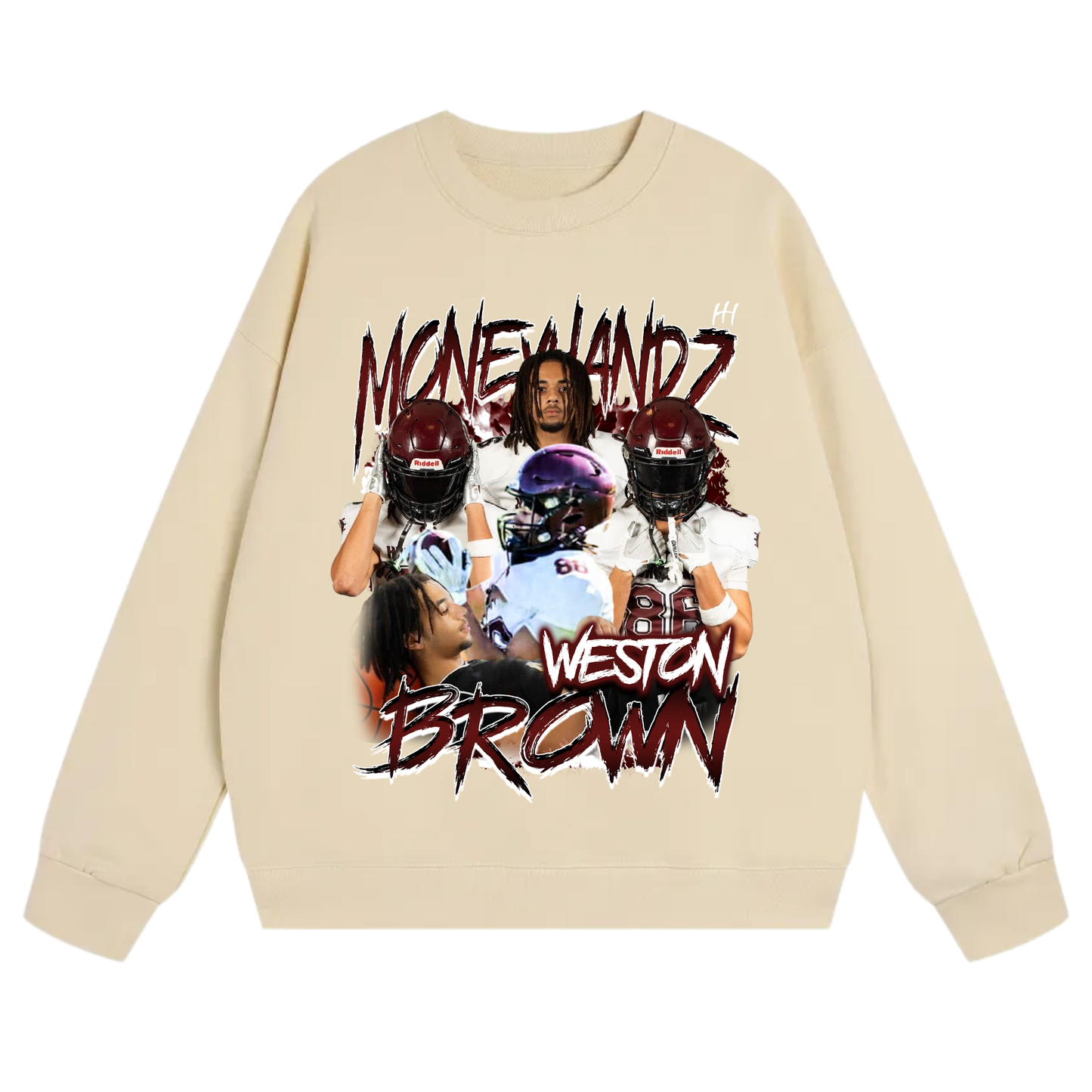 Weston Brown Heavyweight Crewneck Sweatshirt
