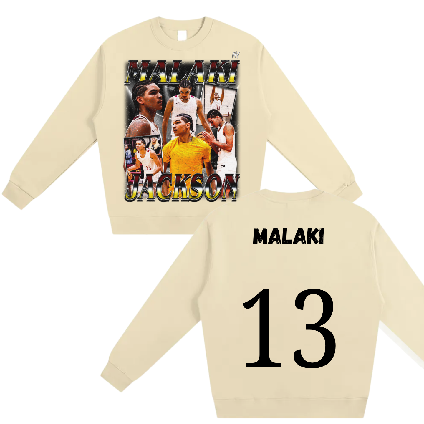 Malaki Jackson Heavyweight Crewneck Sweatshirt