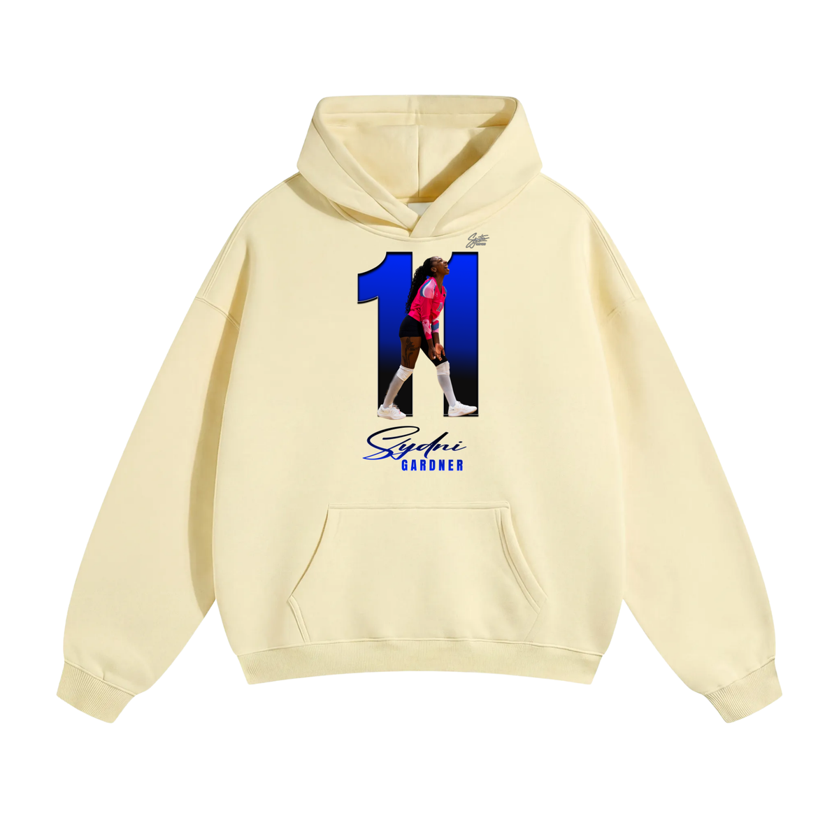 Sydni Gardner Oversize Fleeced Hoodie