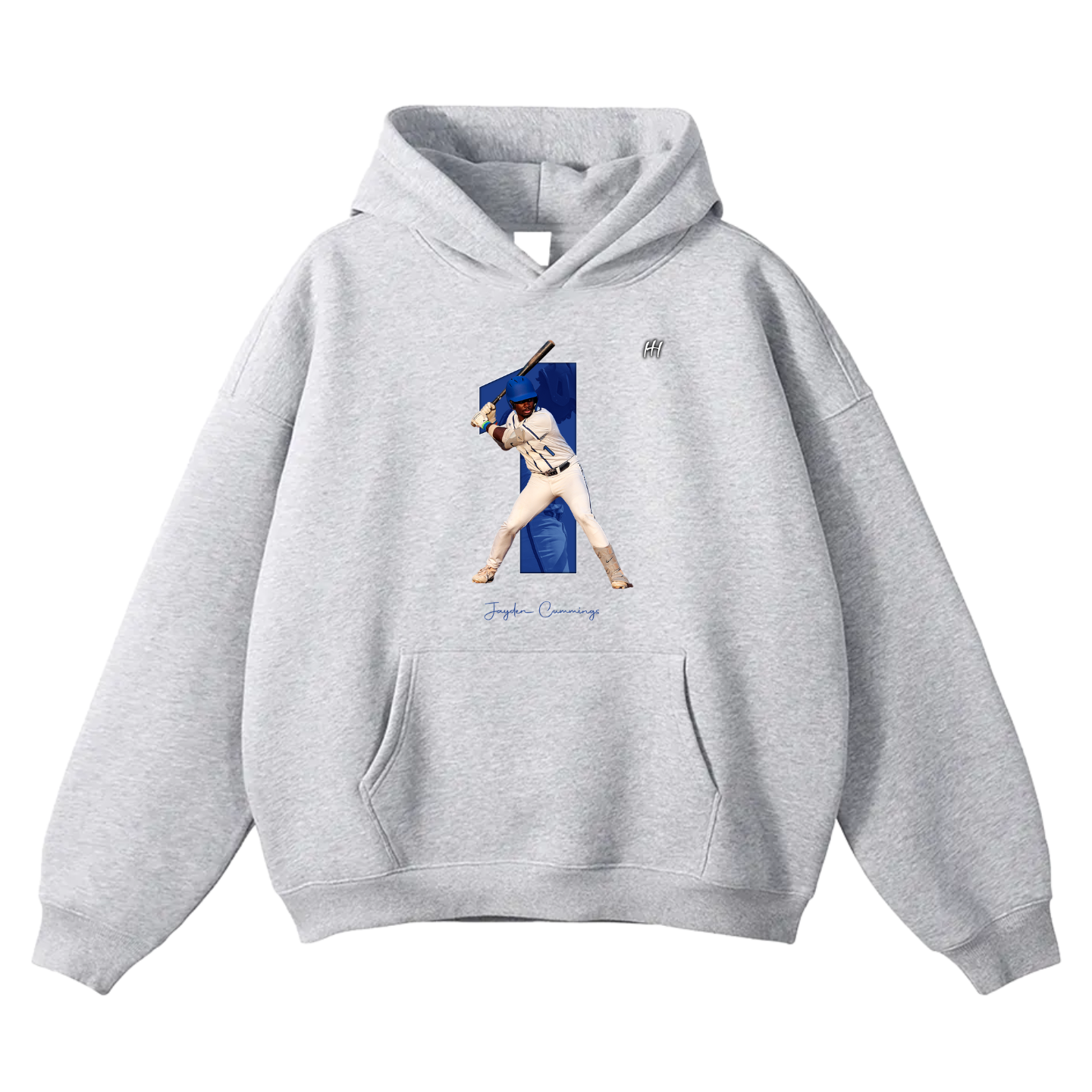 Jayden Cummings Oversize Fleeced Hoodie