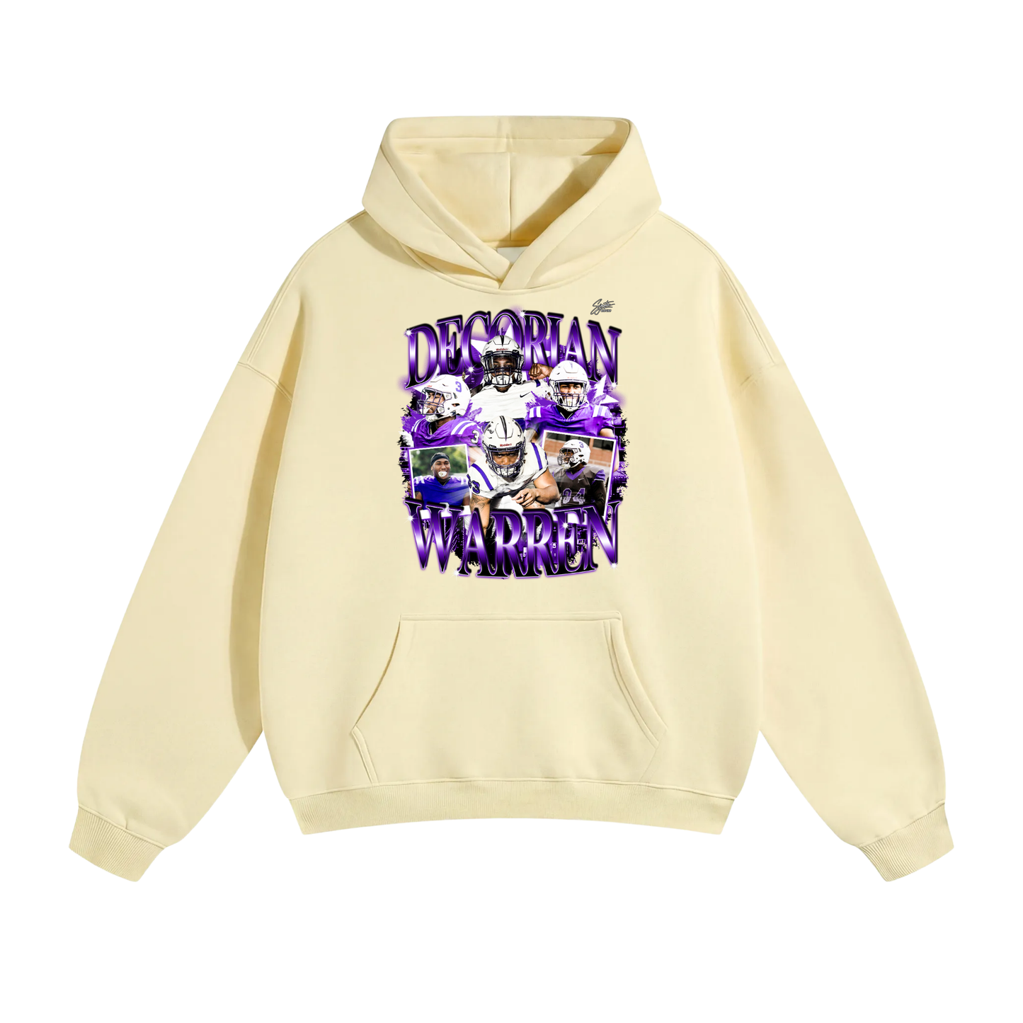 Decorian Warren Oversize Fleeced Hoodie