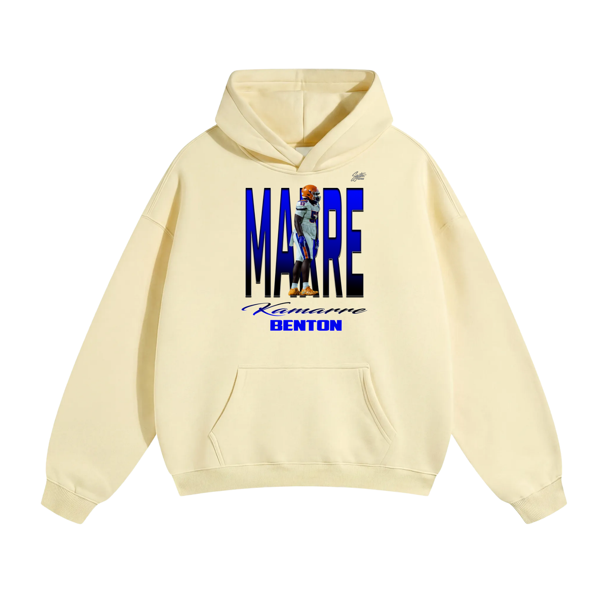 Kamarre Benton Oversize Fleeced Hoodie