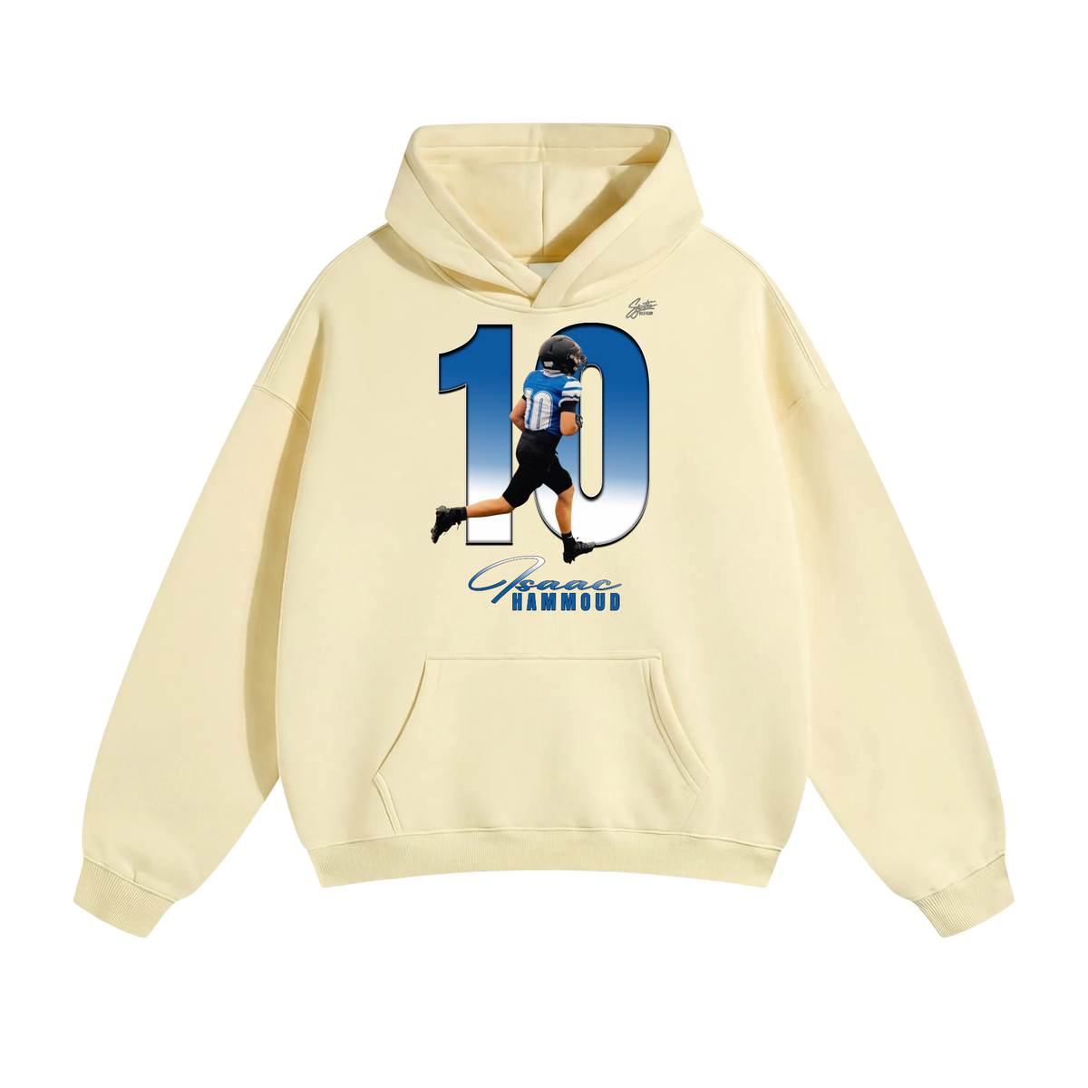 Isaac Hammoud Oversize Fleeced Hoodie